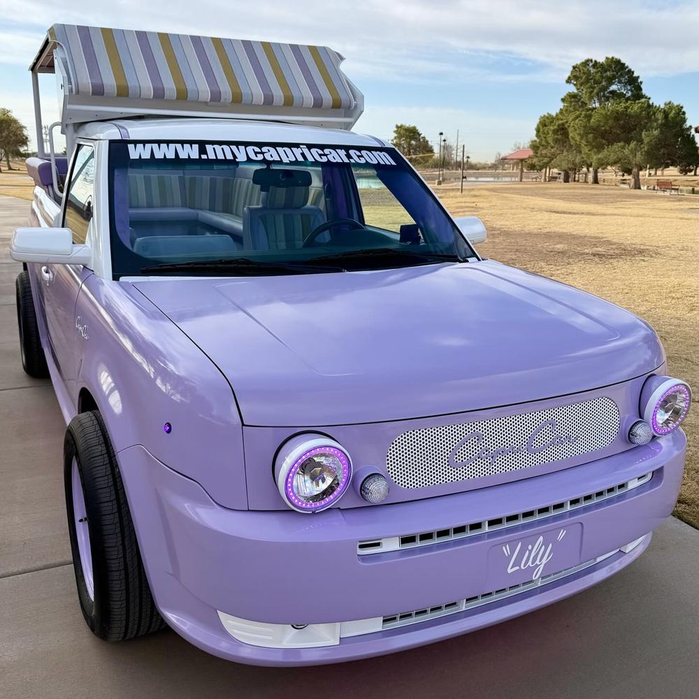 Lily, the lavender Capri Car